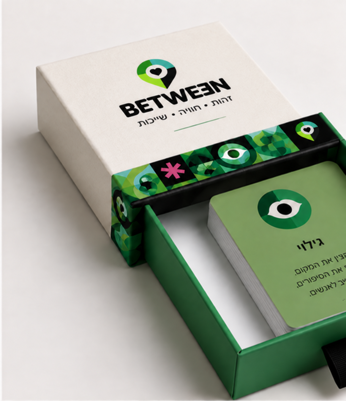 ערכת הקלפים של BETWEEN
